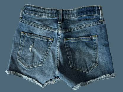 AMO jean short shorts size 25