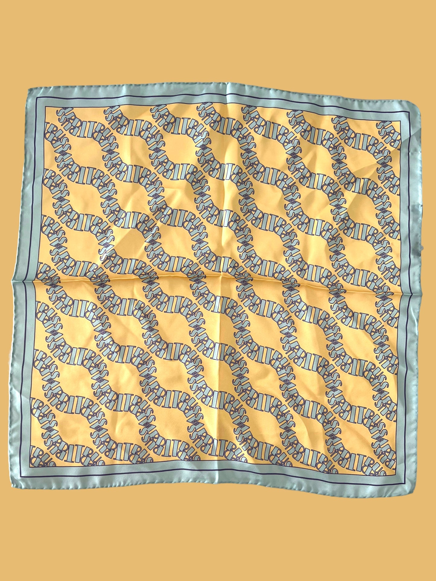 TRUSSARDI silk scarf
