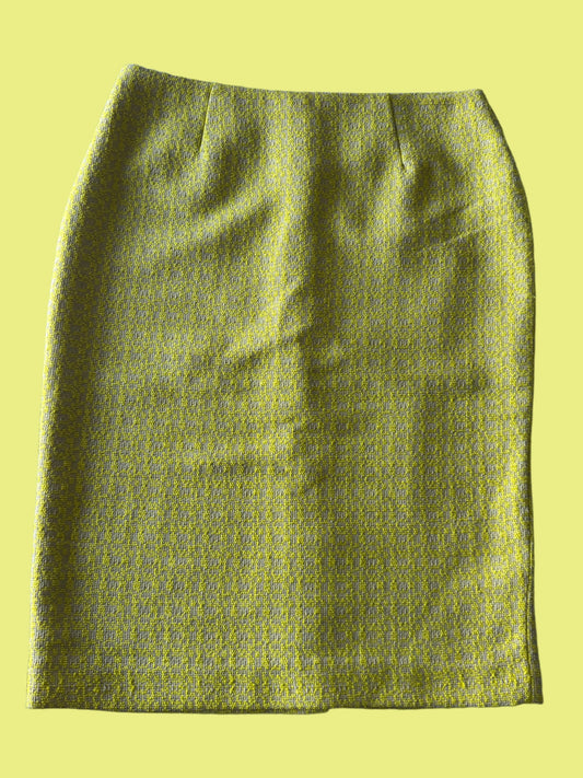 MALENE BIRGER yellow skirt size large