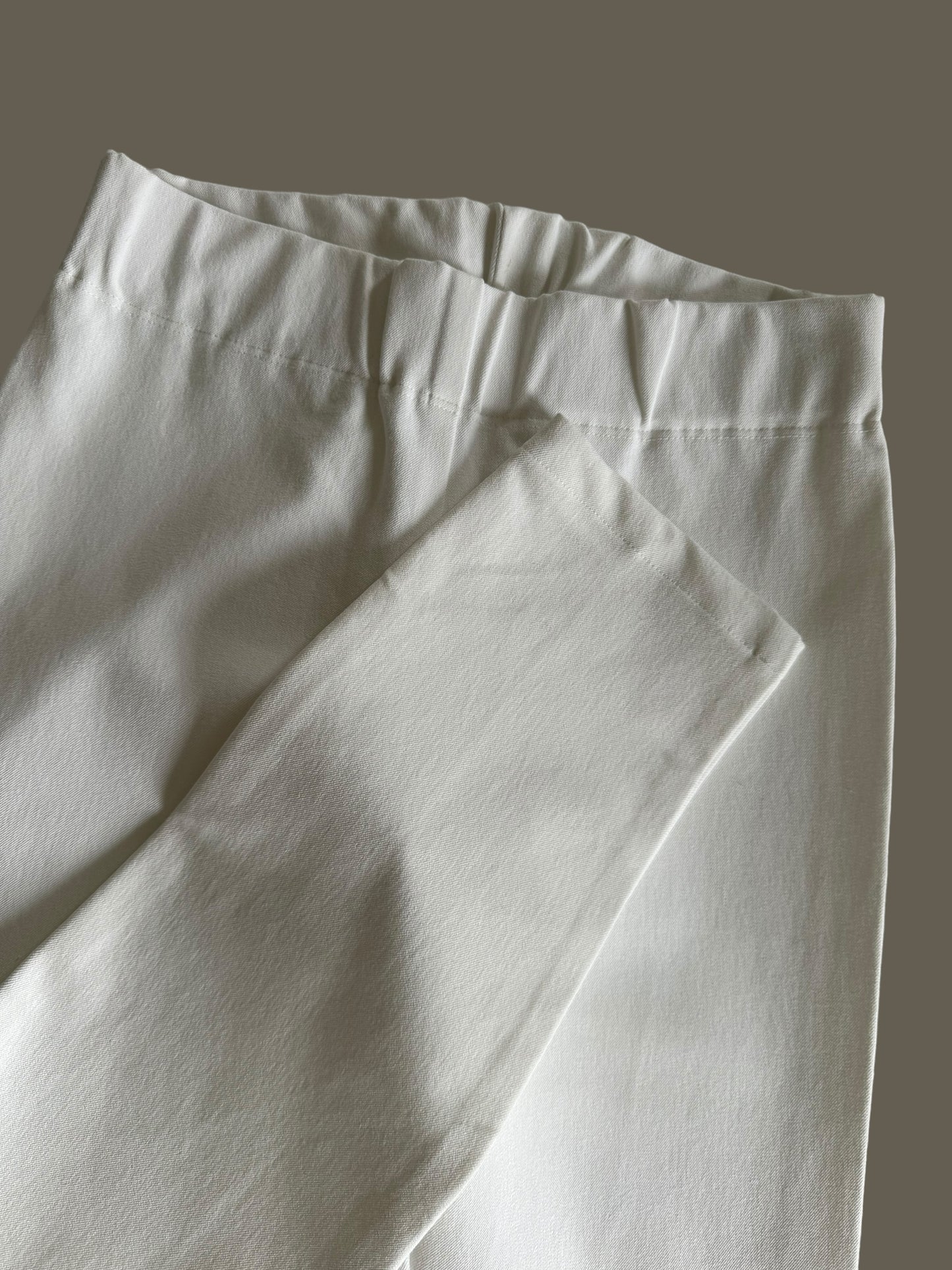 white jean leggings size small