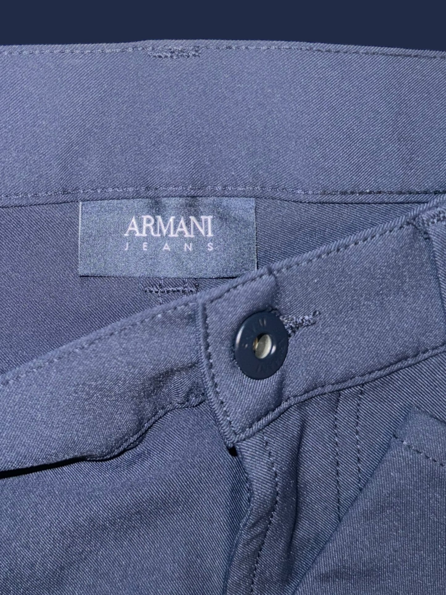 mens ARMANI blue pants size small