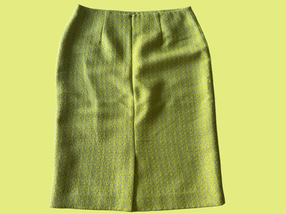 MALENE BIRGER yellow skirt size large