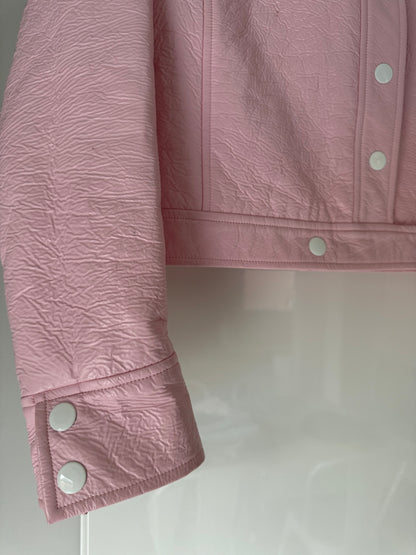 COURREGES pink coat size small