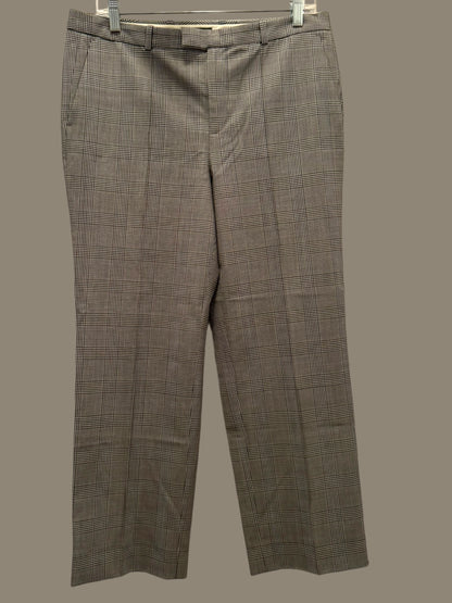 J CREW checkered pants size medium