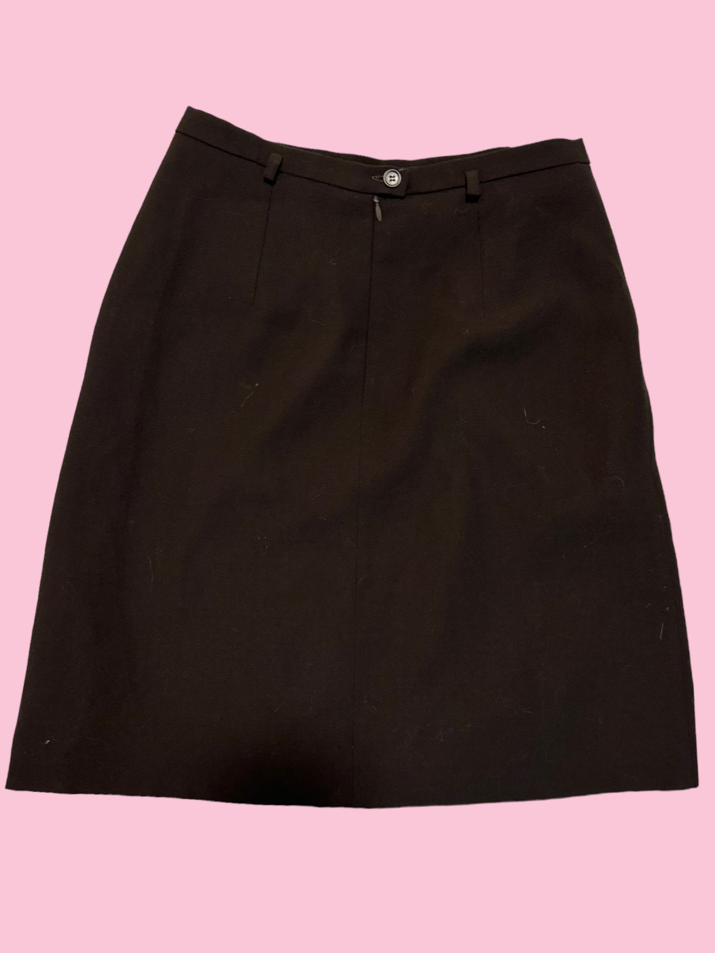 SPORTMAX black skirt size large medium